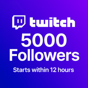 Twitch 5000+ Followers | Safe & Permanent | Fast Delivery | Instant Profile Growth