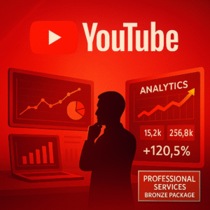🟫Bronze YouTube Optimisation Package | SEO Enhancement, Organic Engagement & Ads Support