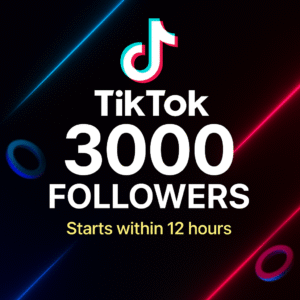 🚀 3000 TikTok Followers Growth Package