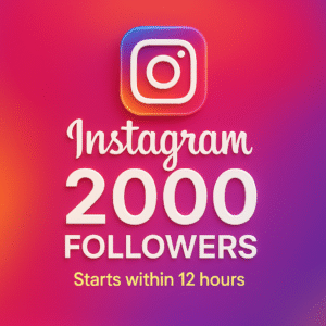 Instagram 2000+ Followers | Safe & Permanent | Fast Delivery | Instant Profile Growth