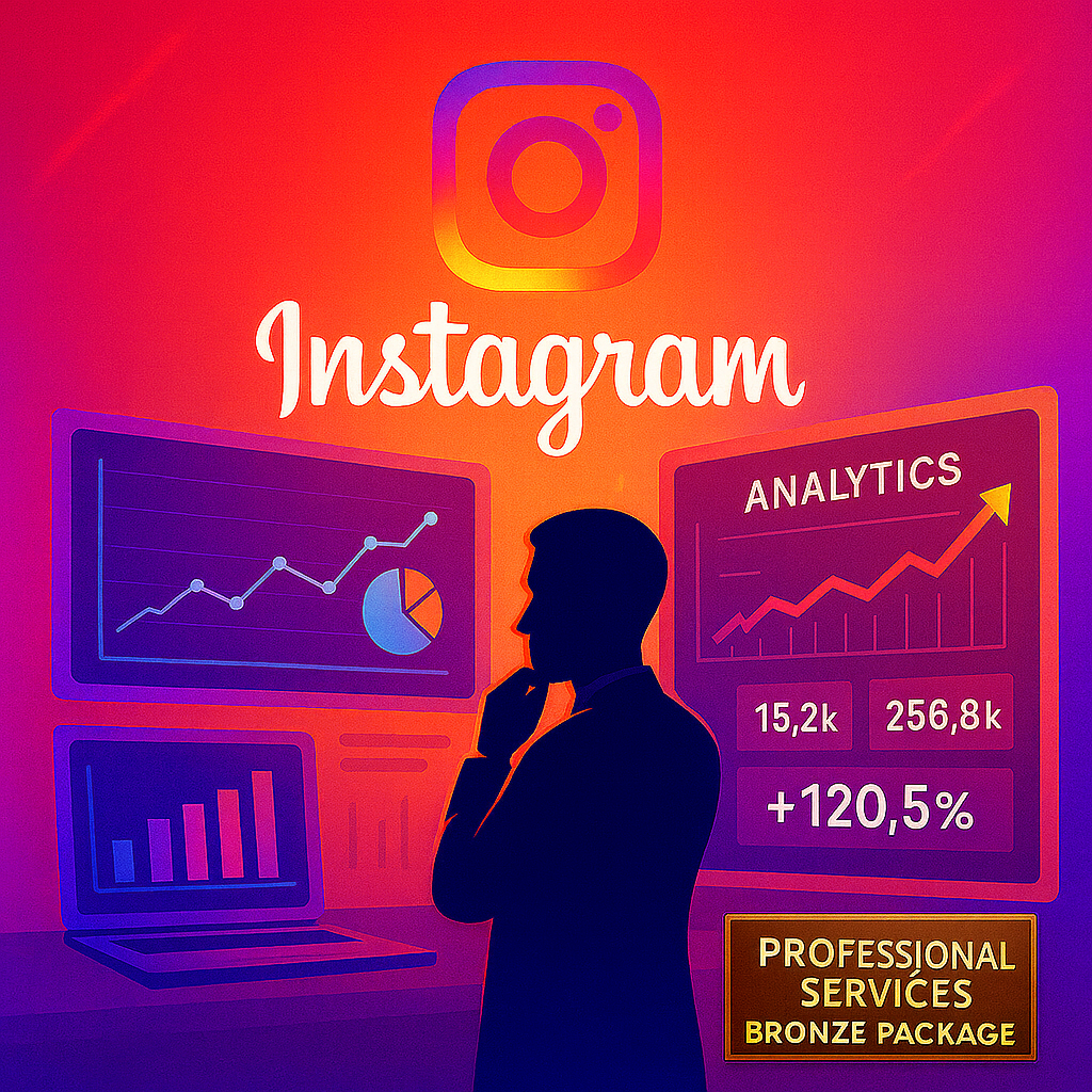 🟫Bronze Instagram Optimisation Package | SEO Enhancement, Organic Engagement & Ads Support