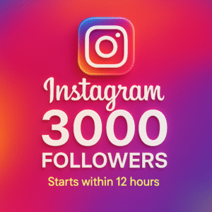 Instagram 3000+ Followers | Safe & Permanent | Fast Delivery | Instant Profile Growth