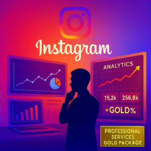 🟧Gold Instagram Optimisation Package | SEO Enhancement, Organic Engagement & Ads Support