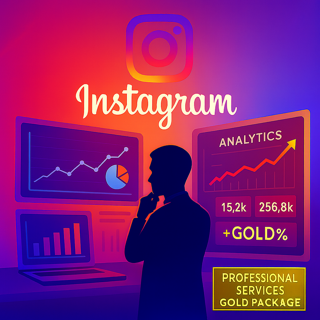 🟧Gold Instagram Optimisation Package | SEO Enhancement, Organic Engagement & Ads Support