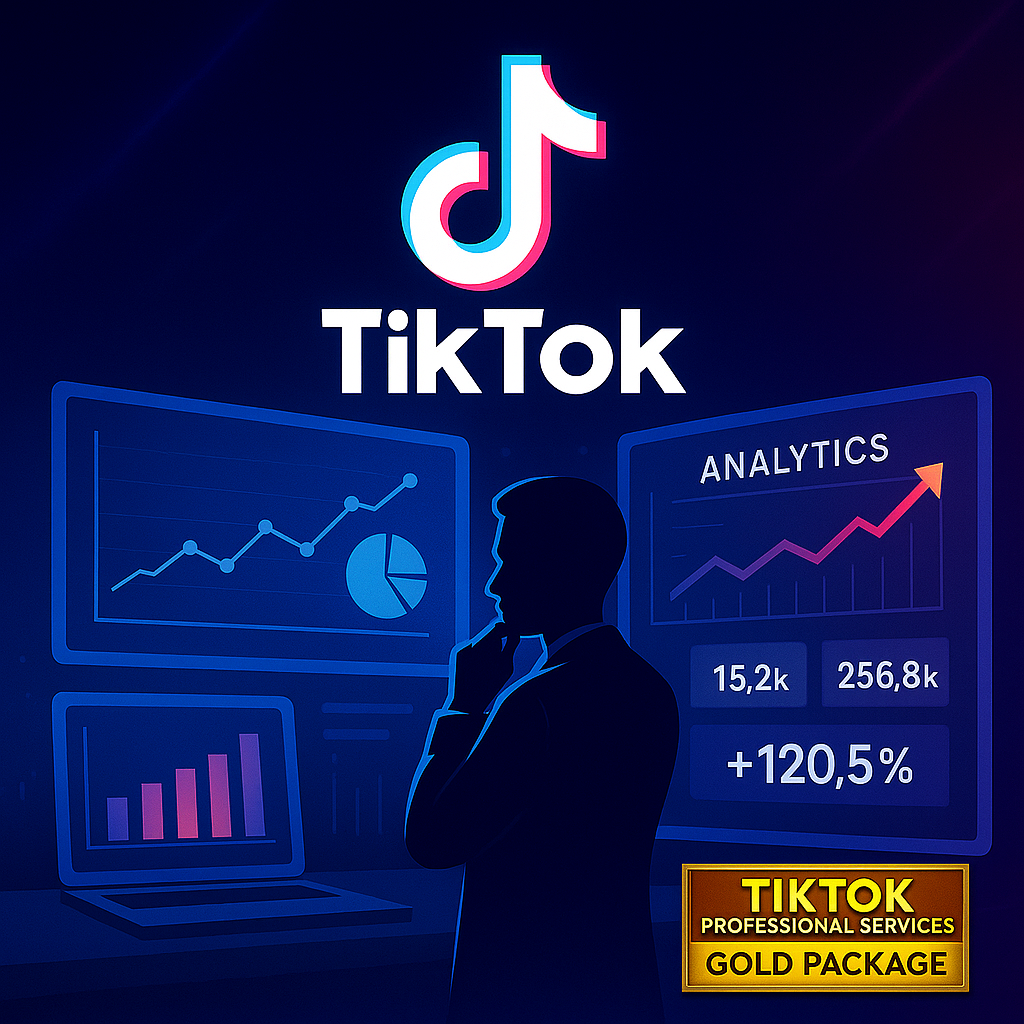 🟧Gold TikTok Optimization Package | SEO Enhancement, Organic Engagement & Ads Support